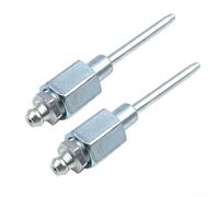 YobiLife 2 ugelli ad ago per grasso da 1/8 di pollice NPT punte filettate adattatori per ingrassatore ad ago erogatore di grasso per smerigliatrice angolare 224399-193465-4 224568-4