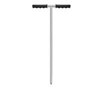 YobiLife Asta per sonda in acciaio inox, retrattile per localizzare fosse settiche e utilità sotterranee, progettata con maniglia ergonomica a leva