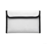 YobiLife Borsa per documenti e power bank resistente al fuoco, dimensioni 20 x 13 cm e 28 x 20 cm, impermeabile, a prova di esplosione, per passaporti, contanti, gioielli, CD, chiusura sicura con