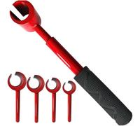 YobiLife Chiave a cerniera regolabile, 8-24 mm, per residenziale e | Chiave di riparazione per cerniere in acciaio ad alto tenore di carbonio per porte a battente con bullone rotondo