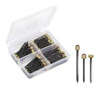 YobiLife Chiodi da appendere per quadri, design riutilizzabile, con danni minimi alla parete, set da 90 pezzi, in dimensioni piccole, medie e grandi, per cornici fotografiche, specchi, opere d'arte