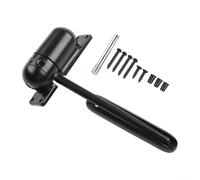 YobiLife Chiudiporta resistente per porte montate con meccanismo a molla completamente regolabile e resistenza al fuoco di 30 minuti per una chiusura affidabile della porta