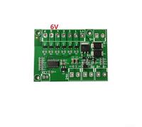 YobiLife Circuito semaforico solare 6V 12V con sei canali di uscita, per sistemi di pannelli solari da 9 V 18 V per controllo del segnale industriale e illuminazione di sicurezza stradale, fibra di