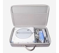 YobiLife Custodia rigida in EVA per Ecovacs per robot lavavetri WINBOT W2 SE, custodia protettiva grigia con maniglia e cerniera, organizer per accessori 35 × 26 × 9 cm