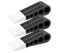 YobiLife Fermaporta in gomma antiscivolo, cuneo con funzione silenziosa e design impilabile, adatto a qualsiasi tipo di pavimento, per mantenere la stabilità della porta in case, scuole e uffici (3