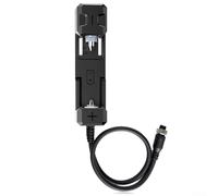 YobiLife HRM-10 Misuratore di resistenza interno con schermo TFT Tester di tensione e resistenza della batteria per analisi delle batterie al litio ed esportazione dei dati (C)