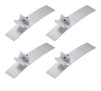 YobiLife Piedini per riscaldatore a infrarossi, portatile, supporto per pannello riscaldante, da pavimento, regolabili, in lega di alluminio, per casa, ufficio, garage, officina (4 pezzi)