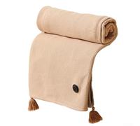 YobiLife Scialle riscaldato da donna, 3 livelli di riscaldamento, ultra morbida, coperta riscaldante elettrica con alimentazione USB, per casa, ufficio, viaggi, verde (mandorle color cedro)