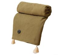 YobiLife Scialle riscaldato da donna, 3 livelli di riscaldamento, ultra morbido, coperta riscaldante elettrica con alimentazione USB, per casa, ufficio, viaggi, verde (verde)