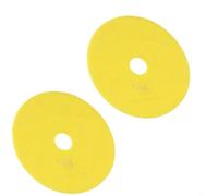 YobiLife Set di dischi diamantati per lucidatura in resina, 150 mm, per calcestruzzo, granito, marmo, calcare, 2 pezzi (2 pezzi grana 100)