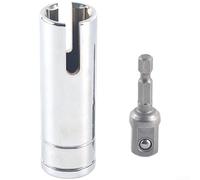 YobiLife Trapano a forbice scanalato in acciaio inox con 2 punte per rimorchi camper tipo C jack e campeggio