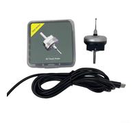 YobiLife V6 Anti-roll ±X ±Y +Z per sonda touch 3D Edge Finder in acciaio inox per desktop CNC Center Locating con cavo NO/N-C 5-24 V, argento (4 mm)