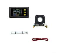 YobiLife VAC9010H Hall Coulomb Meter Display LCD a colori DC Bidirezionale Tensione Corrente Capacità Tester con Sensore Effetto Hall (90V300A)