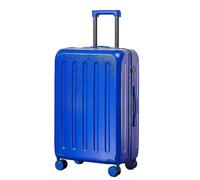 Yobohui Valigie da viaggio con ruote, trolley, valigia aziendale, semplice, multifunzionale, baule portatile(Blue 2,22inch)