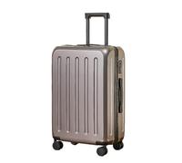 Yobohui Valigie da viaggio con ruote, trolley, valigia aziendale, semplice, multifunzionale, baule portatile(Gray 2,26inch)