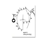 Yocheng Dipinto su tela con linee erotiche, corpo di donna sexy, poster in bianco e nero, coppia, arte murale, camera da letto, arredamento nordico per la casa. 60x90cm Senza Cornice