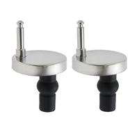 Yocimango Set di 2 viti di fissaggio universali per sedile WC standard americano, adatte per la maggior parte dei WC standard con fori in ceramica da 14-19 mm