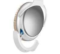 Yocowoco - Adattatore Bluetooth wireless per cuffie Bose QuietComfort QC 25 con controllo del volume e microfono Bianco + microfono.