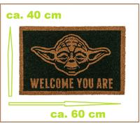 Zerbino Yoda Star Wars 60x40 cm