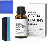 YODAOLI Coating Agent for Automotive Plastics, Plastic Parts Crystal Coating, Plastic Parts Crystal Coating for Car with Spong And Cleaning Cloth (1Pc)