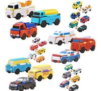 YODAOLI Flip Racers Transformable Cars, Flip Racers, Transformable Cars, Flip Racers Transformable Dual Design Toy Cars, Creative Mini 2-in-1 Flip Car Toy Set (3 Set (9Pcs))