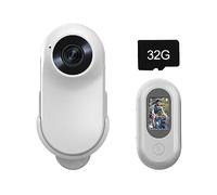 YODAOLI Thumb Motion Camera, Mini Action Camera, Audio and Video Recorder, 2023 New HD 1080p Noise Reduction Camera (White)