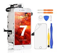 Yodoit Completo Display per iPhone 7 Schermo Bianco, LCD Vetro Touch Screen Digitizer 4,7''+ Set Cacciaviti