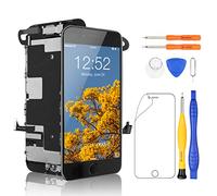 Yodoit Display per iPhone 8 Plus LCD Sostituzione Schermo Completo con Tasto Home Touch Digitizer con Kit di Strumenti di Riparazione Nero