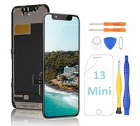 Yodoit Kit di sostituzione dello schermo LCD per iPhone 13 Mini Display da 5,4 pollici 3D Touch Face ID funzione schermo con kit di strumenti di riparazione