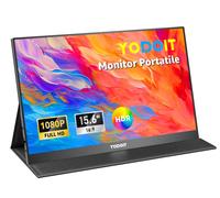 Yodoit Monitor portatile 15,6 1920 × 1080 Schermo monitor FHD 100% SRGB Display