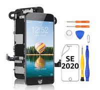 Yodoit per iPhone SE 2a Generazione SE 2020 4,7 Pollici Sostituzione dello Schermo con Fotocamera Frontale, Altoparlante Auricolare, LCD 3D Touch Display di Vetro per Il Modello A2275, A2296, A2298
