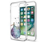 Yoedge Cover per iPhone SE 2022/SE 2020/7/8, Antiurto Custodia Trasparente con Disegni [The Little Prince] Ultra Slim Protective Case Bumper in TPU Silicone per iPhone 8/7 / SE 2020 (4.7") (Stella)