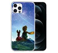 Yoedge Cover per Xiaomi Redmi Note 11 Pro 2022 4G/5G 6,67 pollice, Trasparente Silicone TPU Custodia con Disegni Classic [The Little Prince] Ultra Slim Antiurto Bumper Protective Case - Blu
