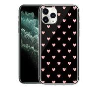 Yoedge per Oppo A15 Trasparente Cover, Clear Custodia Morbido Silicone con Disegni Print Cute Pattern Drop Protection Antiurto Back Bumper Phone Case per Oppo A15 6,52", Piccolo Amore