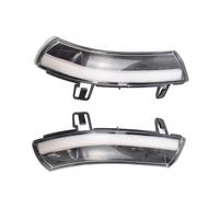Yoegerery 2 pezzi indicatori di direzione dinamici a LED nello specchietto retrovisore per VW Golf 5 6 GTI MK5 Jetta Passat B5.5 B6 Sharan Superb (Transparent)