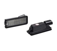 Yoegerery 2 PZ LED Licenza Numero Targa Luce Per VW GOLF 4 5 6 7 6R 12V Luci Targa per Passat B6 Lupo Scirocco Polo