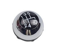 Yoegerery Pomello del cambio manuale per Fiat 500 2012-2018 (cromato, velocità 5R)