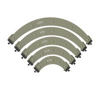 Yoeruers Stampi per Angoli Arrotondati In Legno Strumento per Lavorare il Legno con Angoli Arrotondati Modelli per Angoli Arrotondati In Legno Utensile per Lavorare il Legno Stampi per Archi In