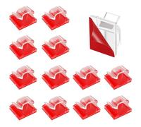 Yoezuo 100 Pezzi Clip Fermacavi Adesivi, Clip per Cavi Adesivi, Autoadesivo Clip Cavo, Gestione del Cavo Autoadesivi Cavo, Fermacavi Supporto Organizer (Trasparente)