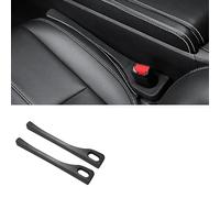 Yofab 2 Pezzi Car Seat Gap Filler per Audi A1 A3 A4 A5 A6 A7 A8 E-Tron GT, Seggiolino Auto Gap Filler Pad Riempitivo aterale per Sedile, Tappo per Presa Fessure per Auto,A