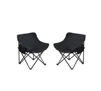 Yofab Sedia da campeggio pieghevole, confezione da 2 sedie da campeggio per esterni, leggere, pieghevoli, portatili, con borsa per il trasporto, per picnic, eventi, pesca, regali (stile 4)