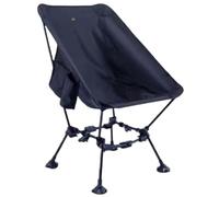 Yofab Sedia da campeggio pieghevole, leggera, sedia da campeggio per adulti, compatta, pieghevole, con sedili extra larghi e borsa per il trasporto, idea regalo essenziale per la pesca (nero