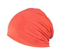 YOFASEN Berretto Slouchy - Cappello in Cotone Chemio Cancro Cappuccio per Dormire Cappuccio Turbante Copricapo Elastico Musulmano per Donna Uomo, Arancia, Taglia Unica