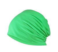 YOFASEN Berretto Slouchy - Cappello in Cotone Chemio Cancro Cappuccio per Dormire Cappuccio Turbante Copricapo Elastico Musulmano per Donna Uomo, Verde, Taglia Unica