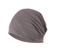 YOFASEN Berretto Slouchy - Cappello in Cotone Chemio Cancro Cappuccio per Dormire Cappuccio Turbante Copricapo Elastico Musulmano per Donna Uomo, Cachi, Taglia Unica