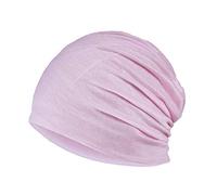 YOFASEN Berretto Slouchy - Cappello in Cotone Chemio Cancro Cappuccio per Dormire Cappuccio Turbante Copricapo Elastico Musulmano per Donna Uomo, Rosa Fluorescente, Taglia Unica
