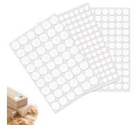 YOFDAL 290 Pezzi Coprivite Bianco, Adesivi per fori delle viti, Autoadesivi rotondi, per mobili, pareti, Ø12mm, Ø15mm, Ø21mm