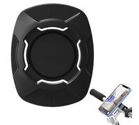 YOFDAL Adattatore universale compatibile con Quad Lock - Supporto rapido per smartphone, moto, bicicletta, auto e accessori,nero