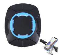 YOFDAL Adattatore universale compatibile con Quad Lock - Supporto rapido per smartphone, moto, bicicletta, auto e accessori,blu