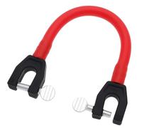 YOFDAL Connettore per Punta da Sci per Bambini, Accessorio per l'Allenamento dello Sci Portatile Facile Cuneo Sci Attrezzatura per Allenamento, per Bambini, Principianti (Rosso)